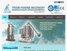 Tablet Screenshot of fluidbedequipment.com